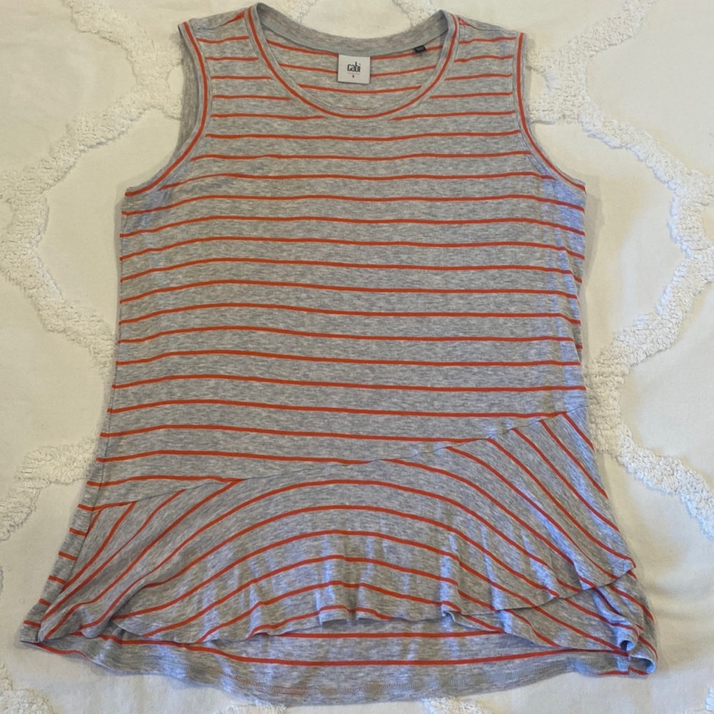 CAbi Ruffle Top - Size Small